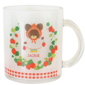 ガラスマグカップ
(いちごテーマ)