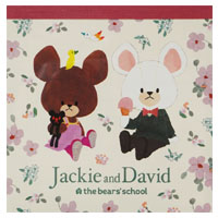 スクエアメモパッド
[KS23-2]
(Jackie and David)