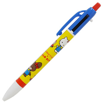 シャープ&2色ボールペン
 [yellow/KN26-41]
(くまのがっこう×ハローキティ)