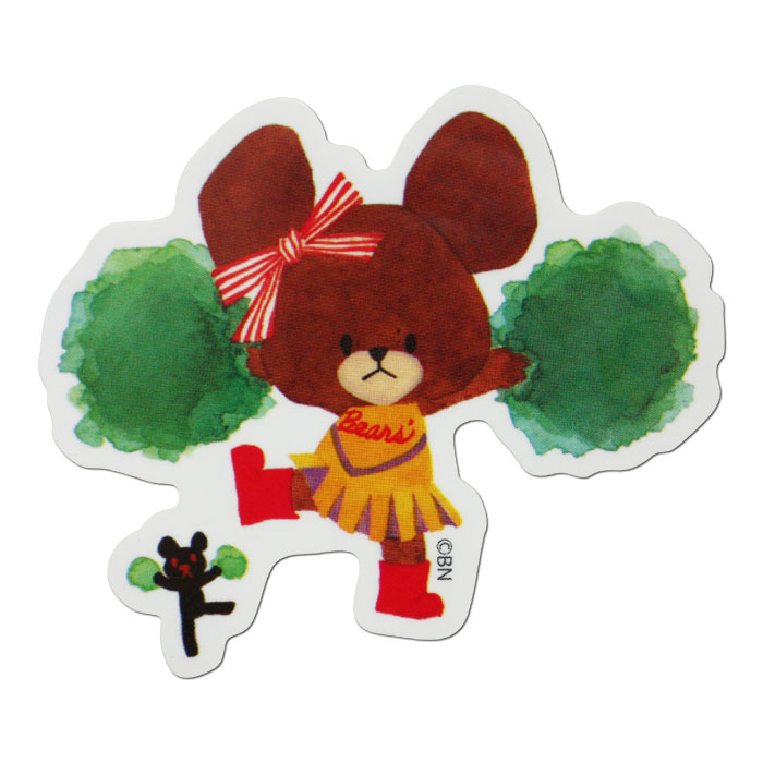 ジャッキーのおみせ ステッカー チア