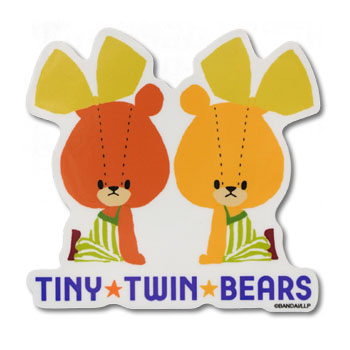 ダイカットステッカー
[229484/ルルロロ]
(TINY TWIN BEARS)