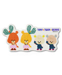 ダイカットステッカー
[229991/パクペロ]
(TINY TWIN BEARS)
