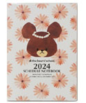 2024 SCHEDULE 
NOTEBOOK[5W]
(くまのがっこう)