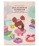 2026 SCHEDULE 
NOTEBOOK[5P]
(くまのがっこう)