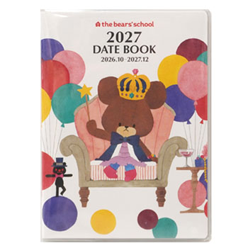 2027 DATE BOOK
[1W]
(くまのがっこう)