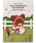 2027 SCHEDULE 
NOTEBOOK[5G]
(くまのがっこう)