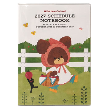 2027 SCHEDULE 
NOTEBOOK[5G]
(くまのがっこう)