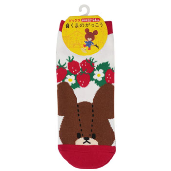 ソックス
[RD/いちご]
(いちごテーマ)